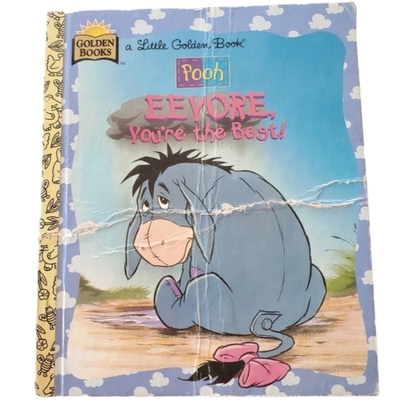 A Little Golden Book Pooh "Eeyore Your The Best" - Picture 1 of 4